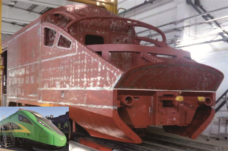160公里動車司機室蒙皮、型材